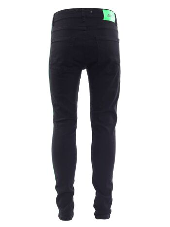 Jeans Skinny Noir Black Industry 7061R1 3