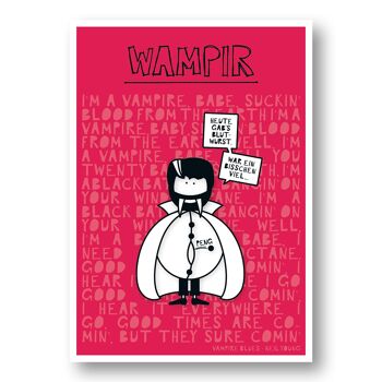 Carte postale "Wampir" 2