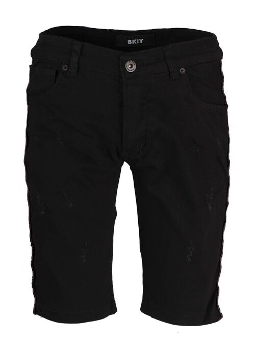 Short en Jeans noir Black Industry P529