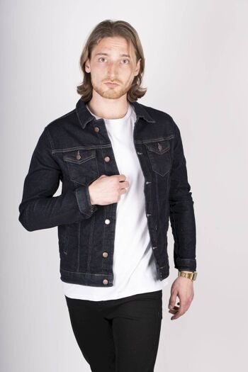 Veste en Jeans Bleu Black Industry 3316 1