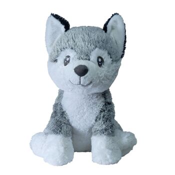 Peluche géante Chien Husky Kodi 50 CM - Made in France 1