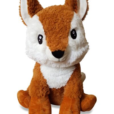 Giant Fox Gaspard soft toy 50 CM - Made in France