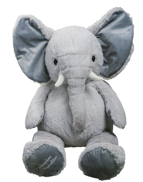 Peluche géante  Eléphant Jojo 100 CM - Made in France