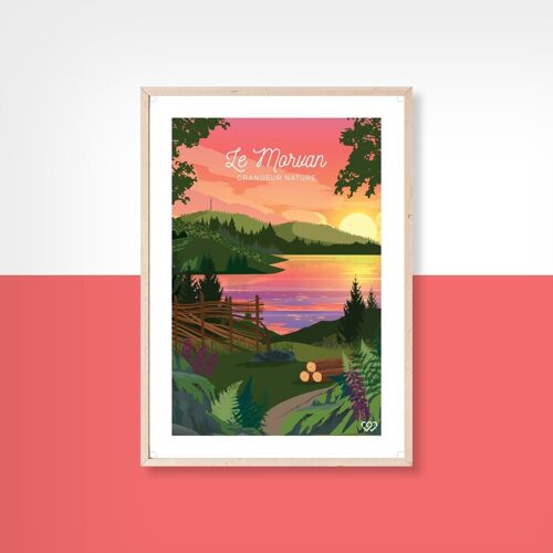 Morvan - Grandeur Nature - carte postale - 10x15cm
