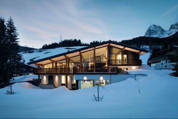 Chalets de charme. retraites dans les Alpes. Architecture et design d'intérieur 3