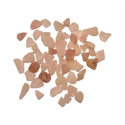 Confezione Gemchips, 250 g, quarzo rosa