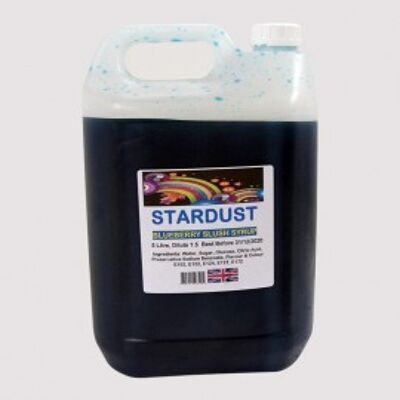 2 X 5 litre Blueberry Slush Syrup