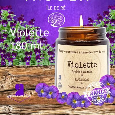 Bougie "Violette"