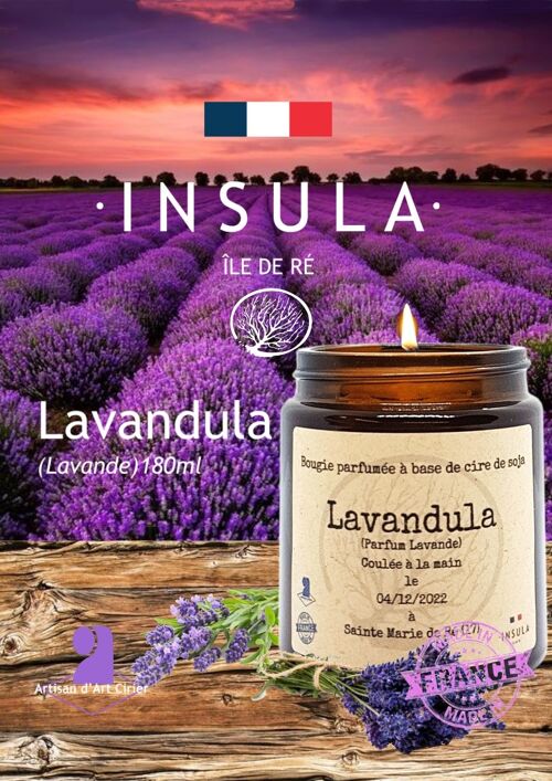 Bougie "Lavandula"