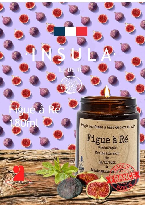 Bougie "Figue à Ré"