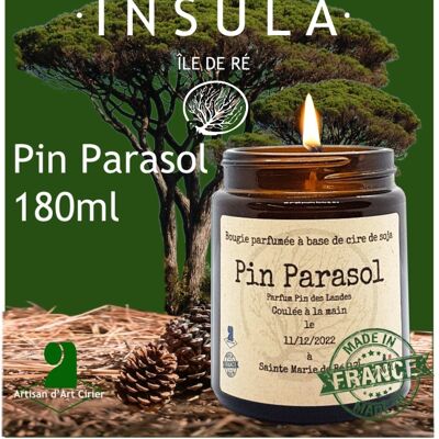 Candle "Pine Parasol"