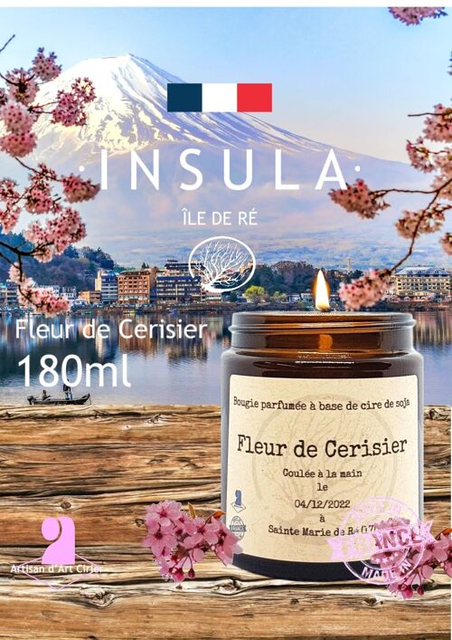 Bougie "Fleur de Cerisier"