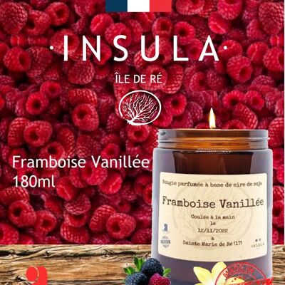 "Vanilla Raspberry" Candle