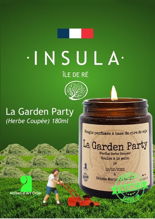 Bougie "La Garden Party"