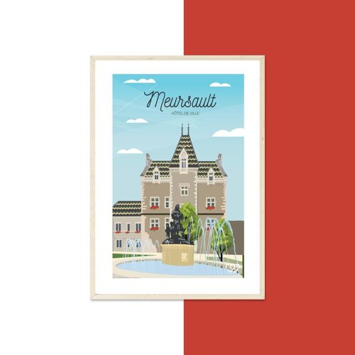 Meursault - carte postale - 10x15cm