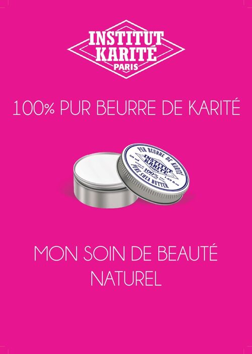 Leaflet Institut Karite Paris - Beurre de Karité (Français)