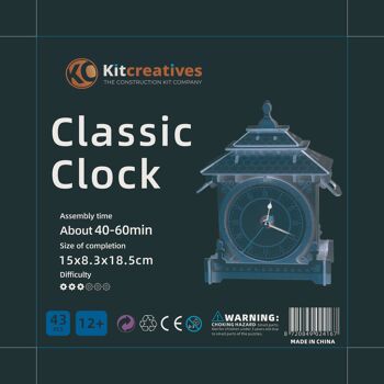 Kit de construction Horloge classique 2