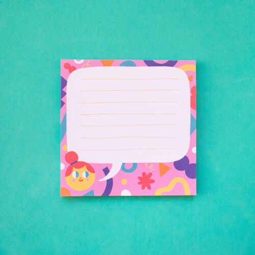 Small Notepad - Little Girl reminds you to…