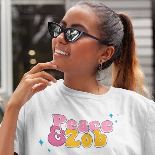 T-shirt peace & zob