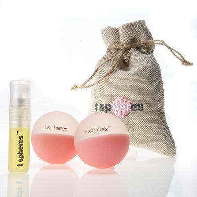 Tspheres Perk up - Balles de massage d'aromathérapie