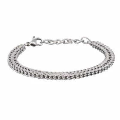 Men's steel chain bracelet "YURI"