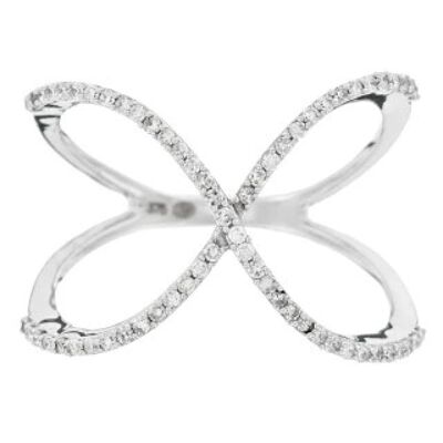 Ring "Alpha" White Gold and Diamonds