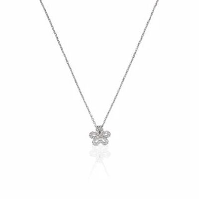 Pendant "Lilly" White Gold and Diamonds
