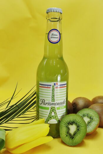 Limonade artisanale au kiwi - Parismonade 33 cl 2