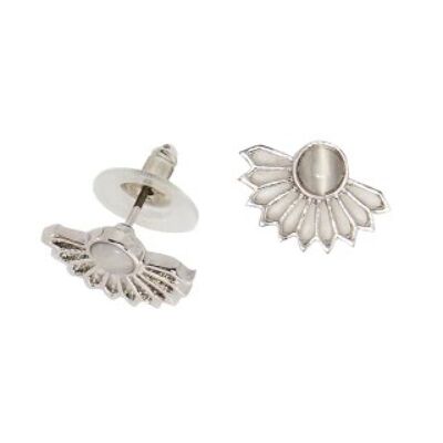 Silver earrings 1