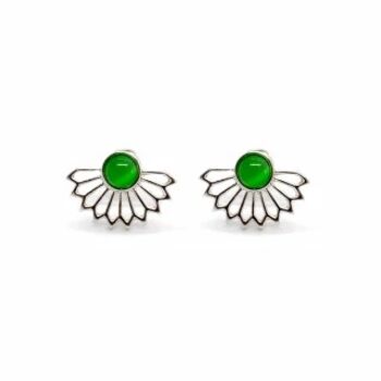 Boucles d'oreilles argentées 2 1