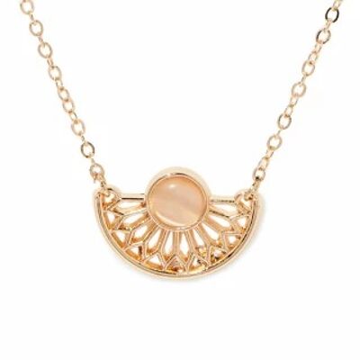 Bohemian golden necklace 3