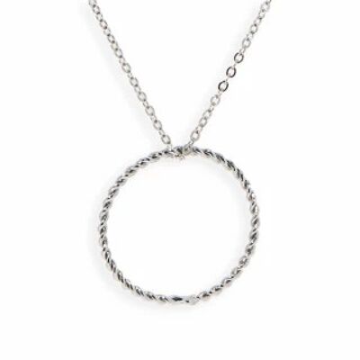 Collier Bohème argenté 2