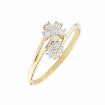 Ring "Sempor" Yellow Gold and Diamonds