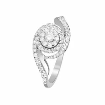 Ring "I say Yes" White Gold and Diamonds