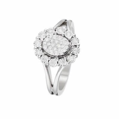 Ring "My only love" White Gold and Diamonds