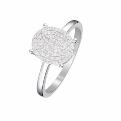 Ring "Sublissime" White Gold and Diamonds
