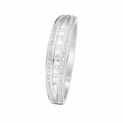 Ring "These moments to us" White Gold and Diamonds