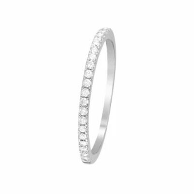 Alliance ring "Delice" White Gold and Diamonds