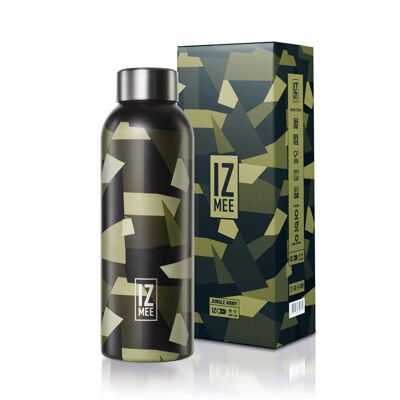 Bouteille isotherme Izmee Jungle Army 510ml