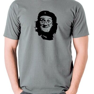 Che Guevara Style T Shirt - Mme Brown gris