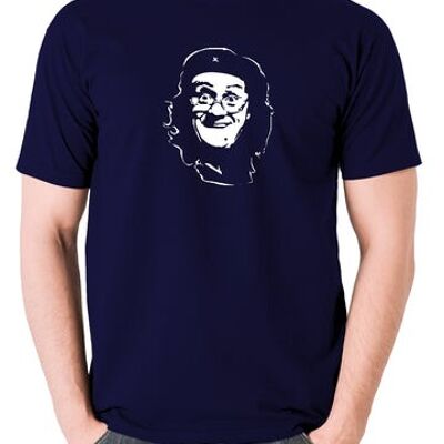Camiseta Estilo Che Guevara - Mrs. Brown azul marino