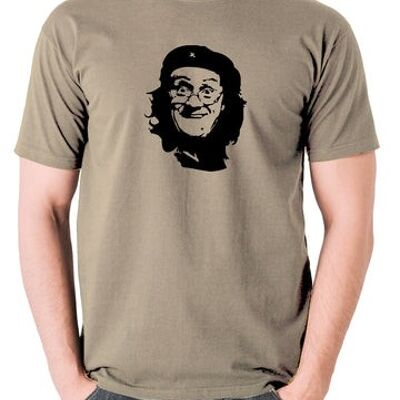 Camiseta estilo Che Guevara - Sra. Brown caqui