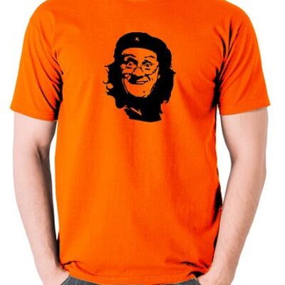 Che Guevara Style T Shirt - Mme Brown orange