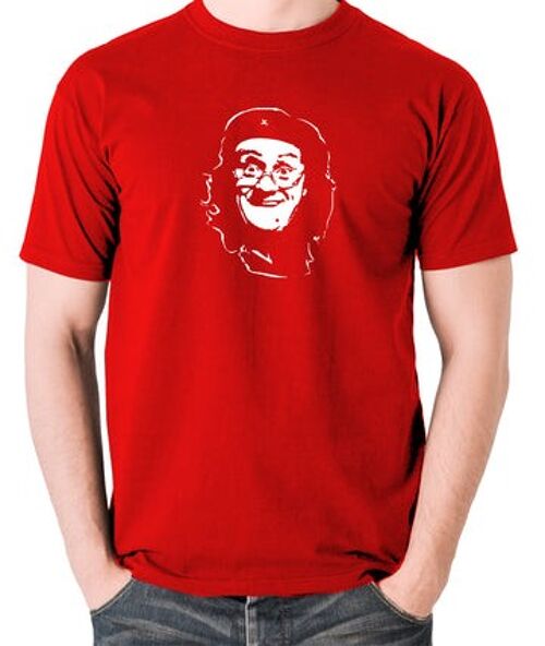 Che Guevara Style T Shirt - Mrs. Brown red
