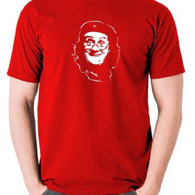Che Guevara Style T Shirt - Mme Brown rouge