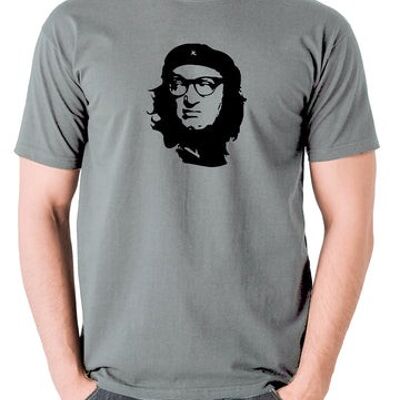 Camiseta estilo Che Guevara - Eddie Hitler gris