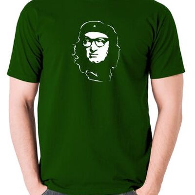 Maglietta stile Che Guevara - Eddie Hitler verde
