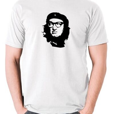 Maglietta stile Che Guevara - Eddie Hitler bianca