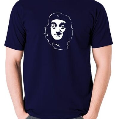 Camiseta estilo Che Guevara - Marty Feldman azul marino