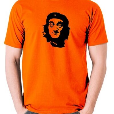 T-Shirt im Che Guevara-Stil - Marty Feldman orange